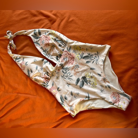 H&M Swim Vintage Looking One Piece Swimsuit Poshmark